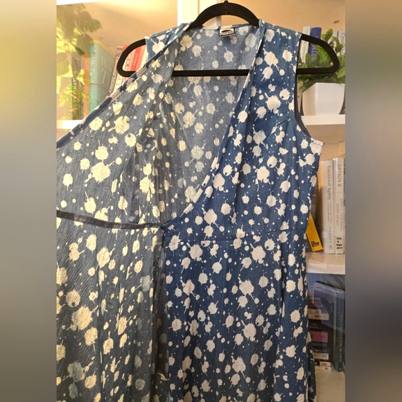 ✨️HOST PICK✨️ 🇨🇦 Made in Toronto NWOT Sleeveless Midi Wrap Dress by FUNKD - Picture 11 of 15